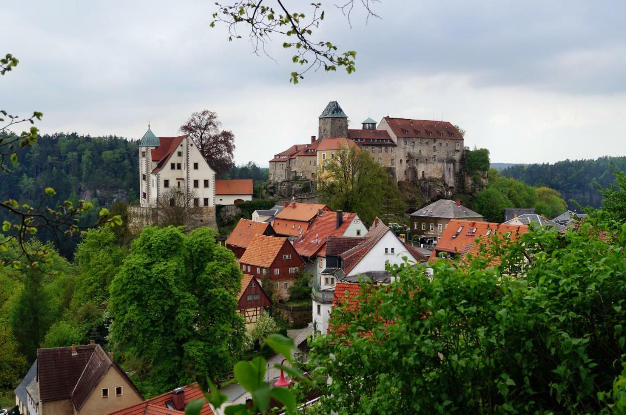Ferienwohnung Schade Hohnstein Bagian luar foto